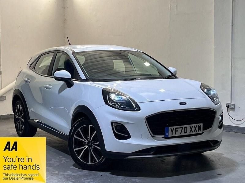 White Used 2021 Ford Puma Gen-E Titanium SUV | £10,499 (Good price) - Image 1/3