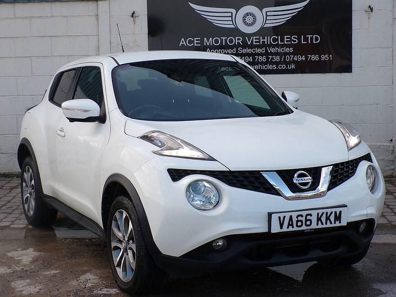 Used Nissan Juke Tekna 2017 White SUV