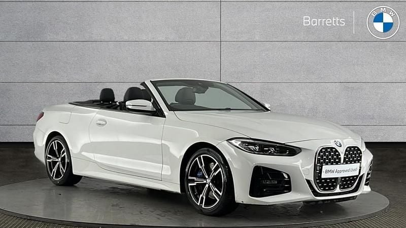 White Used 2021 BMW 430 M Sport Coupe | £28,995 (Fair price) - Image 1/4