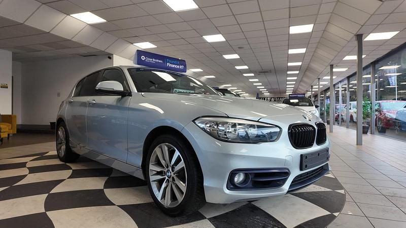 Silver Used 2017 BMW 118 Sport Line Hatchback | £7,995 (Good price) - Image 1/4