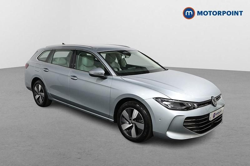 Silver Used 2025 VW Passat Life Estate | £29,399 (Expensive) - Image 1/4