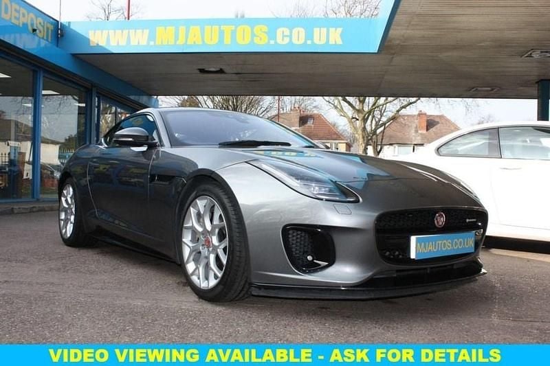 Used Jaguar F-Type R-Dynamic 336 HP (247 kW) 2018 Grey Coupe