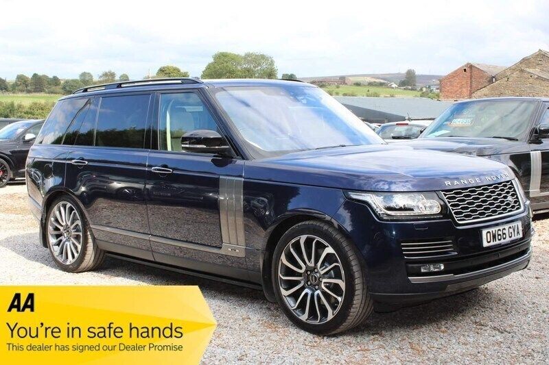 Blue Used 2017 Land Rover Range Rover Autobiography SUV | £39,950 - Image 1/4