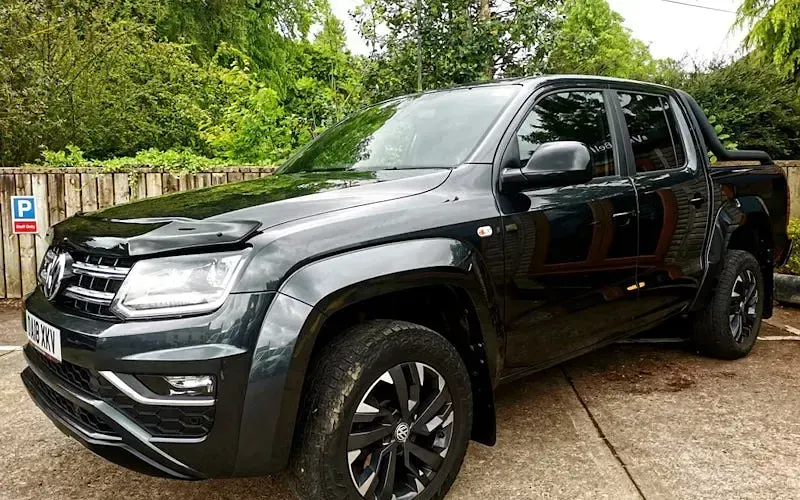 Used VW Amarok Dark Label 204 HP (150 kW) 2018 Grey Pickup