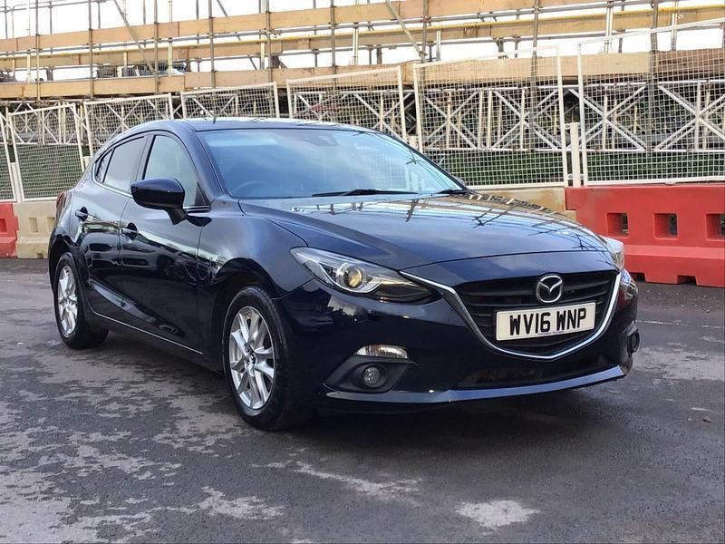 Blue Used 2016 Mazda 3 Hatchback | £7,495 (Good price) - Image 1/4