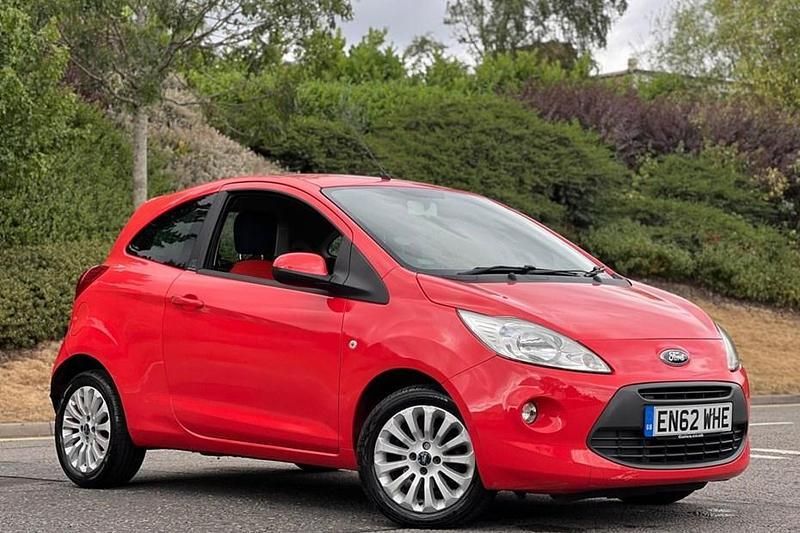 Red Used 2013 Ford Ka Zetec Hatchback | £2,695 (Good price) - Image 1/1