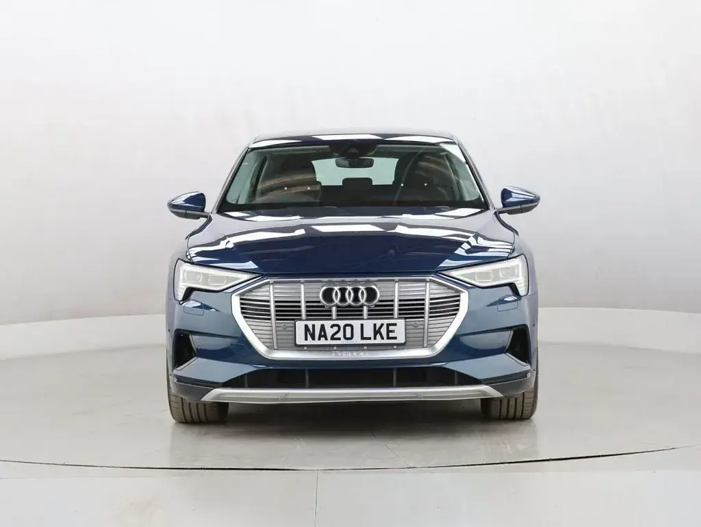 Used Audi e-tron Advanced 230 kW (313 HP) 2020 Blue SUV