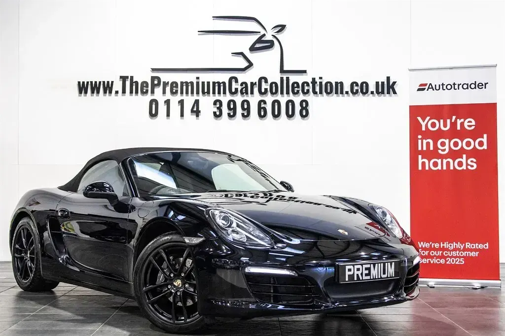 Used Porsche Boxster 265 HP (194 kW) 2014 Black Cabriolet