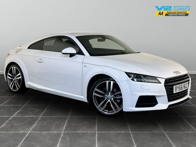 White Used 2016 Audi TT S-Line Coupe | £13,295 (Fair price) - Image 1/2