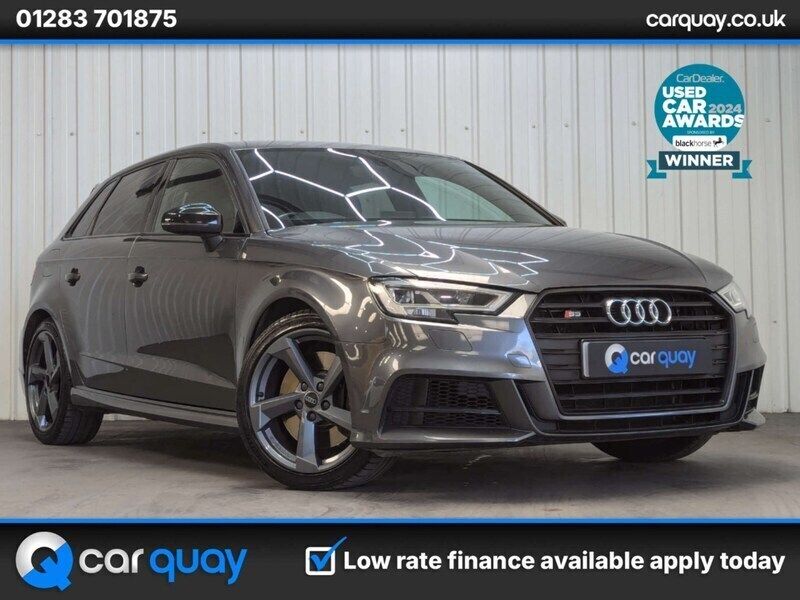 Grey Used 2018 Audi A3 Sportback Black Edition Hatchback | £16,495 (Expensive) - Image 1/4