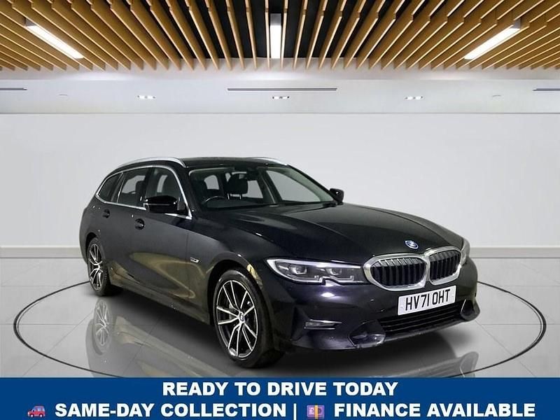 Used BMW 330e Sport Line 2021 Black Estate