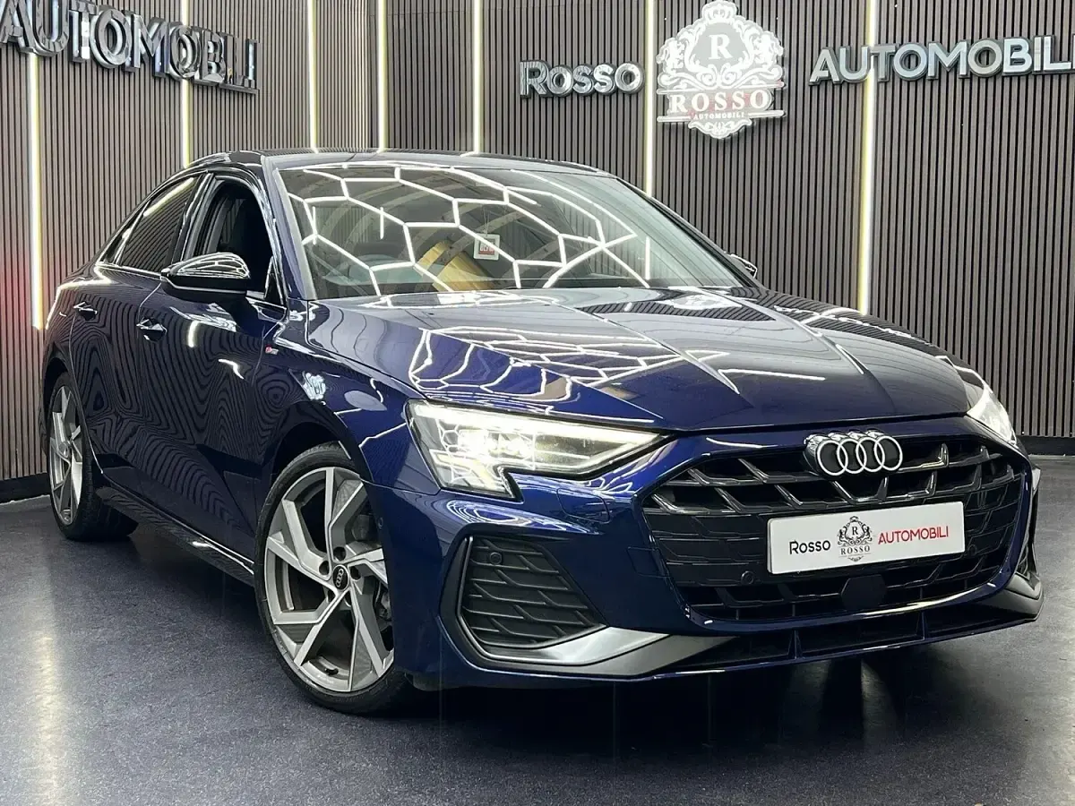 Used Audi A3 S-Line 150 HP (110 kW) 2023 Blue Sedan