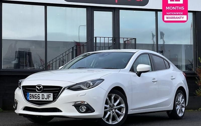 Used Mazda 3 Inclusive 120 HP (88 kW) 2016 White Sedan