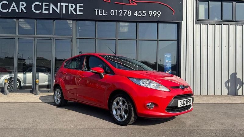 Red Used 2012 Ford Fiesta Zetec Hatchback | £4,495 (Fair price) - Image 1/4