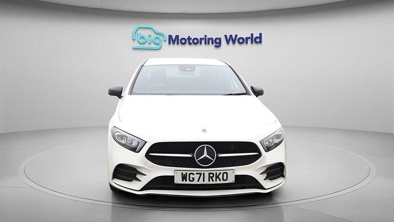 Used Mercedes A250 AMG line 2022 White Sedan