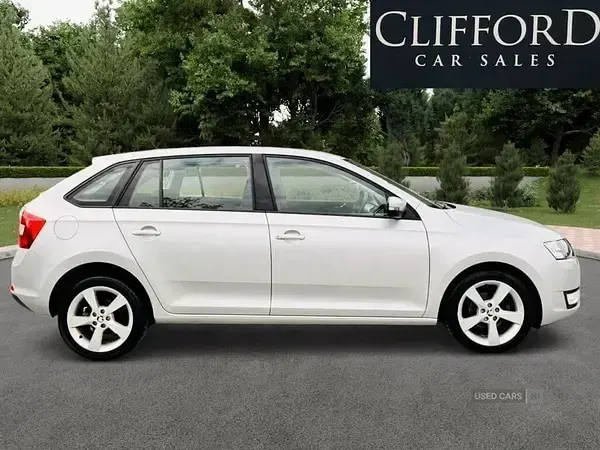 Used Skoda Rapid SE 90 HP (66 kW) 2017 Silver Hatchback