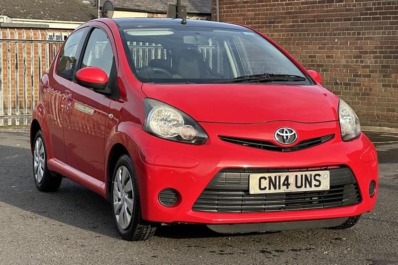 Used Toyota Aygo 2014 Multicolour Hatchback