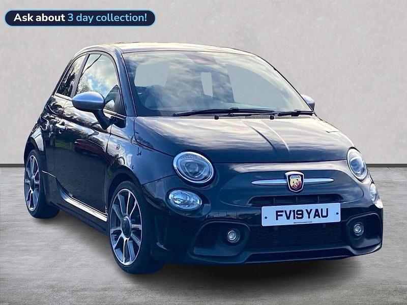 Used Abarth 595 70th Anniversary 165 HP (121 kW) 2019 Black Hatchback