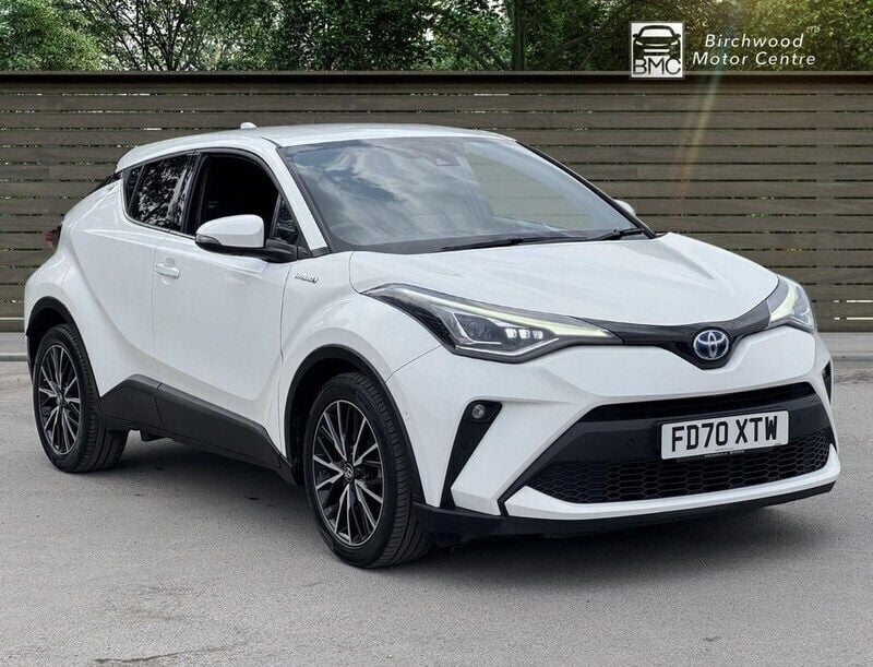 White Used 2020 Toyota C-HR SUV | £15,600 (Fair price) - Image 1/4