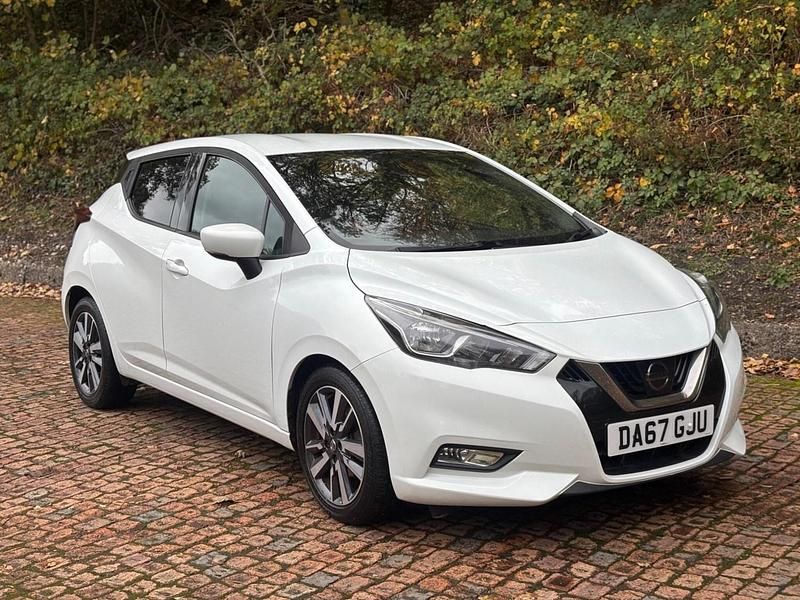 Used Nissan Micra N-Connecta 2017 White Hatchback