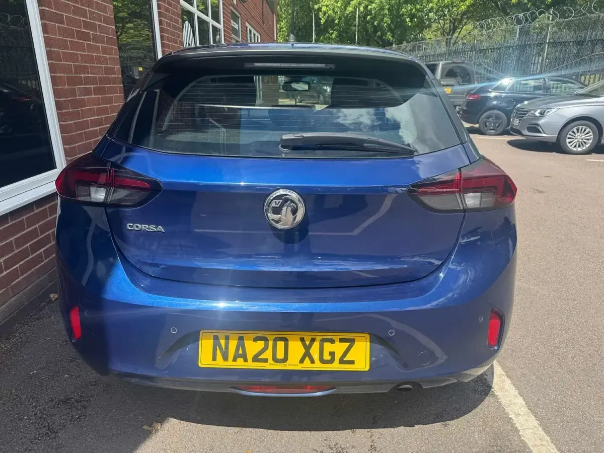 Used Vauxhall Corsa 75 HP (55 kW) 2020 Blue Hatchback