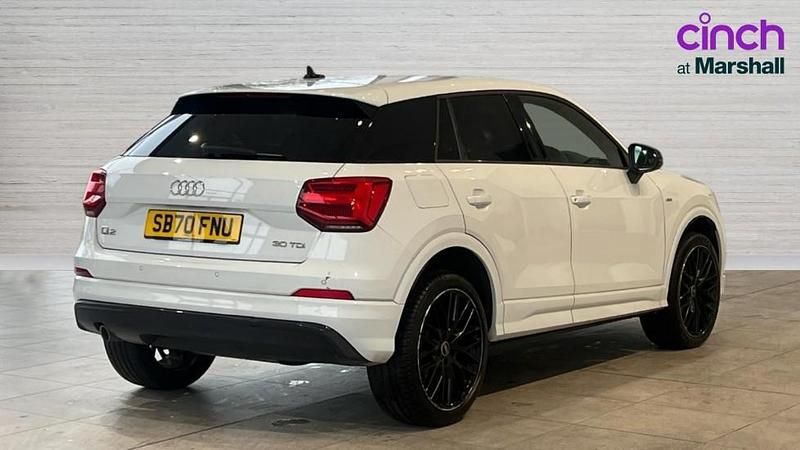 Used Audi Q2 Black Edition 116 HP (85 kW) 2020 White SUV