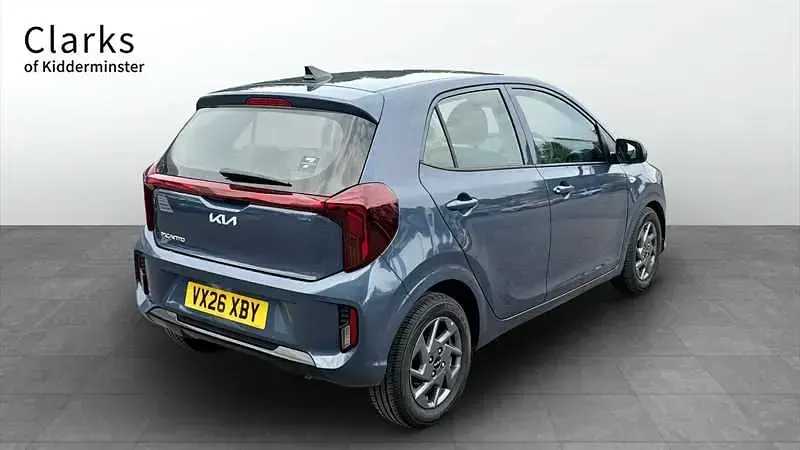 New Kia Picanto 67 HP (49 kW) 2026 Blue Hatchback