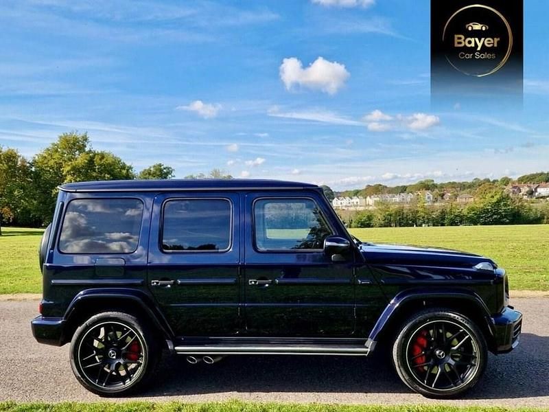 Used Mercedes G63 AMG 585 HP (430 kW) 2019 Blue SUV