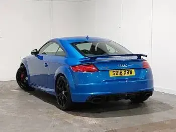 Used Audi TT RS Design 400 HP (294 kW) 2018 Blue Coupe