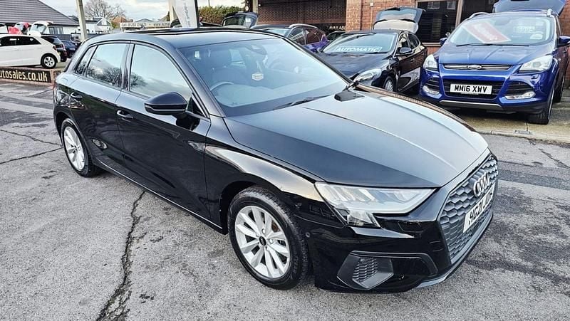 Used Audi A3 150 HP (110 kW) 2021 Black Hatchback