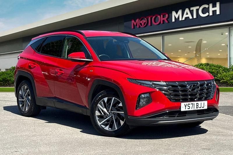 Red Used 2021 Hyundai Tucson Premium SUV | £19,990 (Good price) - Image 1/4