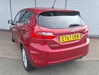 Used Ford Fiesta Titanium 125 HP (91 kW) 2018 Red Hatchback