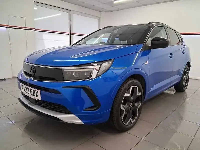 Used Vauxhall Grandland X Ultimate 128 HP (94 kW) 2023 Blue SUV