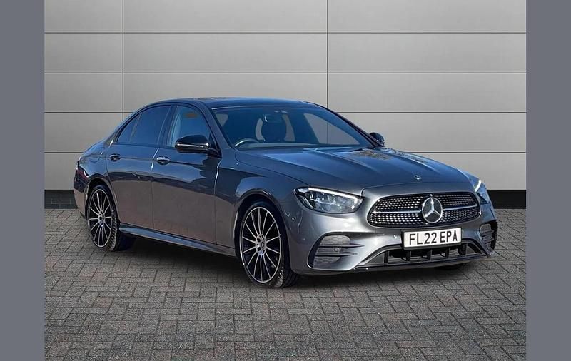 Used Mercedes E200 AMG line 200 HP (147 kW) 2022 Grey Sedan