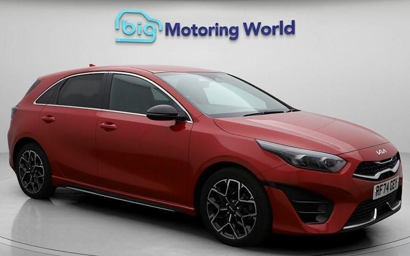 Used Kia Ceed GT-Line 140 HP (102 kW) 2024 Red Hatchback