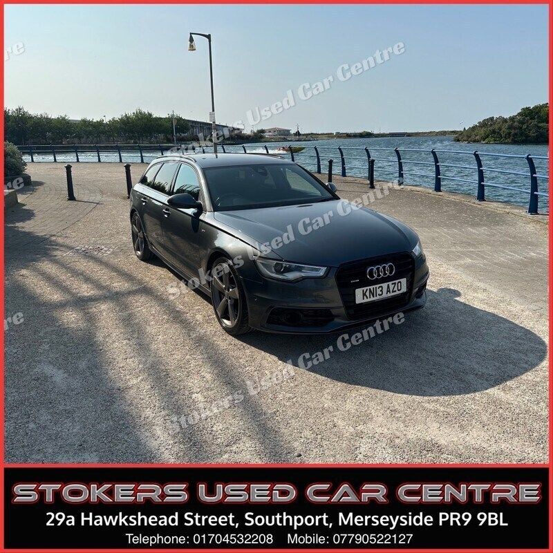 Grey Used 2013 Audi A6 Black Edition Estate | £13,495 - Image 1/4