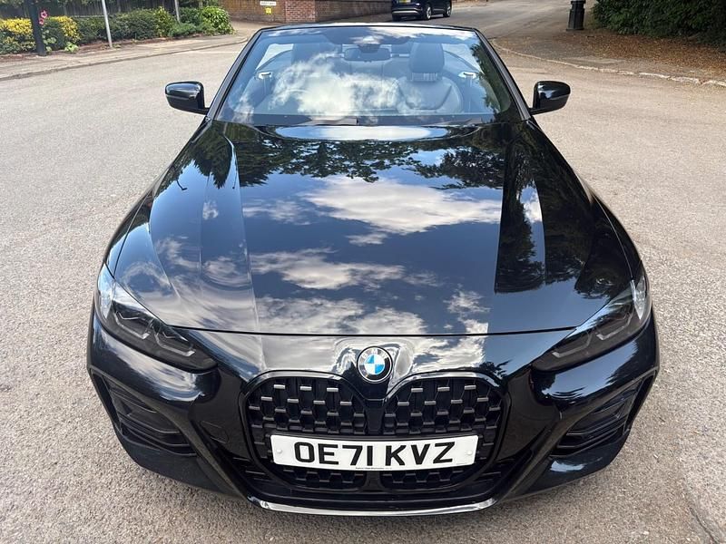 Used BMW 420 M Sport 180 HP (132 kW) 2022 Black Cabriolet