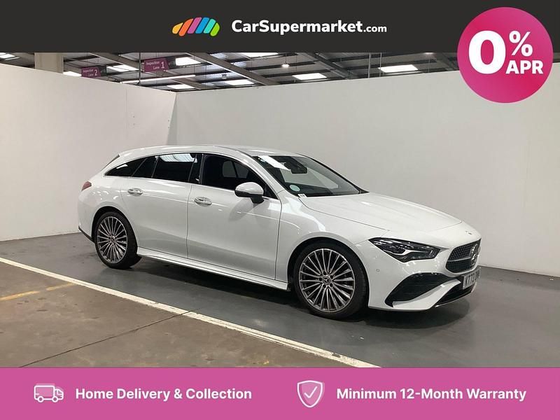 White Used 2023 Mercedes CLA180 AMG Line Premium Sedan | £32,997 - Image 1/4