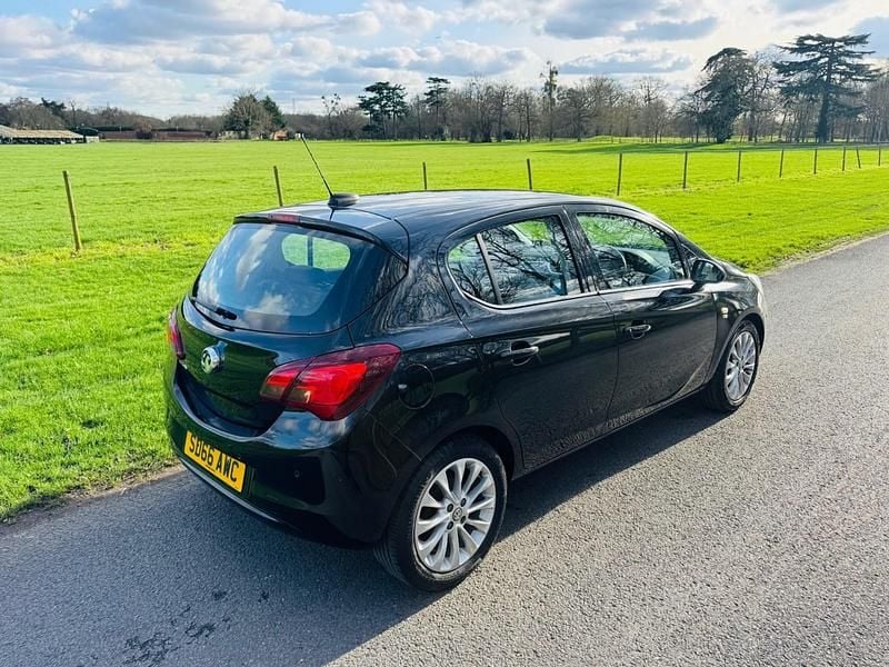 Used Vauxhall Corsa 75 HP (55 kW) 2016 Black Hatchback