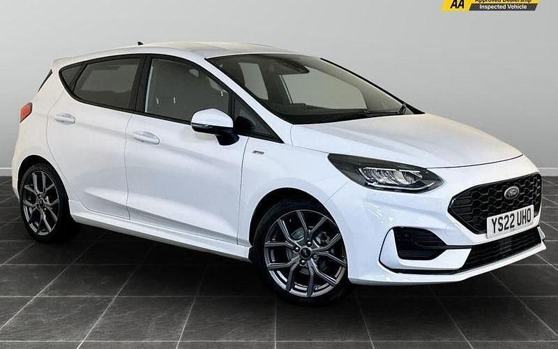 White Used 2022 Ford Fiesta ST-Line Hatchback | £11,995 (Good price) - Image 1/2