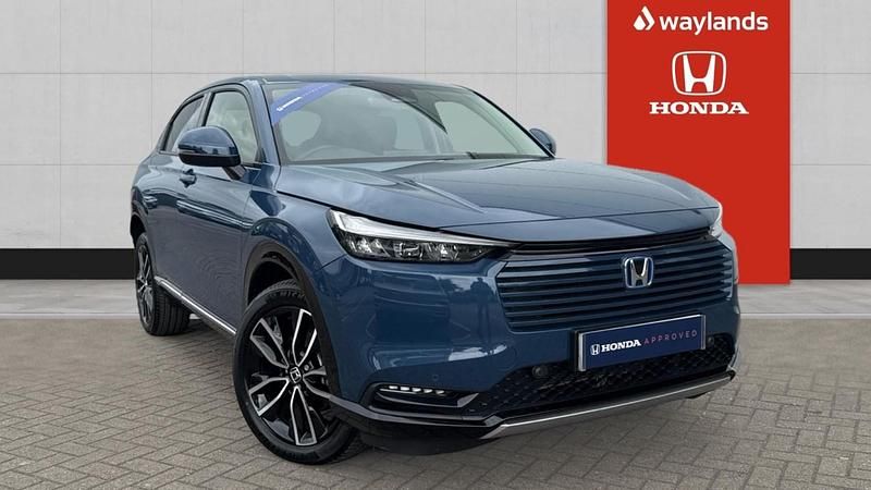 Blue Used 2025 Honda HR-V Advance SUV | £29,603 (Expensive) - Image 1/4