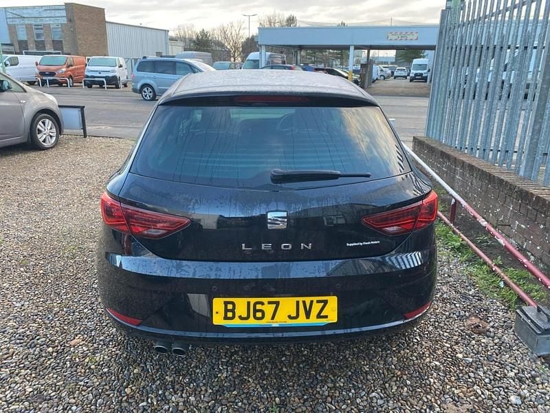 Used Seat Leon XCELLENCE 150 HP (110 kW) 2017 Black Hatchback