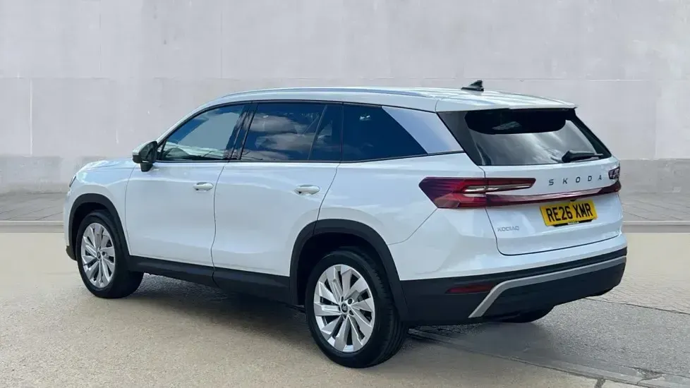 New Skoda Kodiaq SE L 150 HP (110 kW) 2026 Moon white metallic SUV