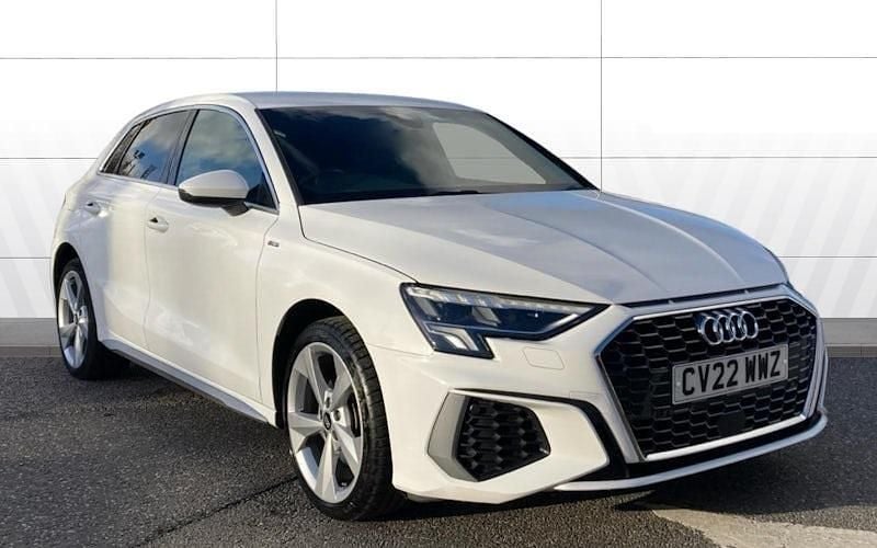 Used 2025 Audi A3 Sportback e-tron S-Line Hatchback | £22,661 (Good price) - Image 1/4