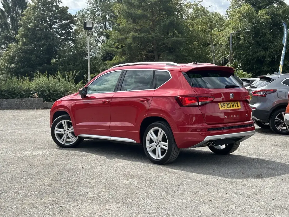 Used Seat Ateca FR 150 HP (110 kW) 2020 Red SUV