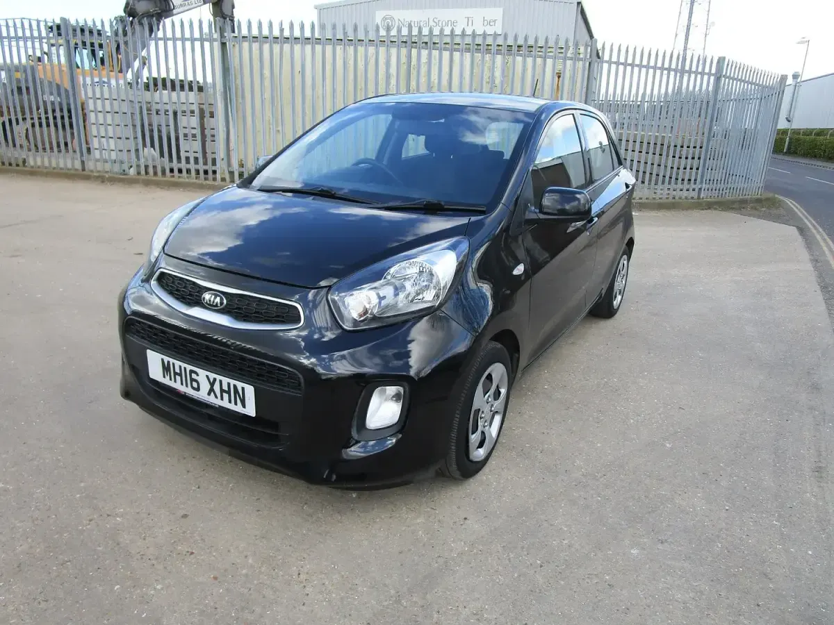 Used Kia Picanto 66 HP (48 kW) 2016 Black Hatchback