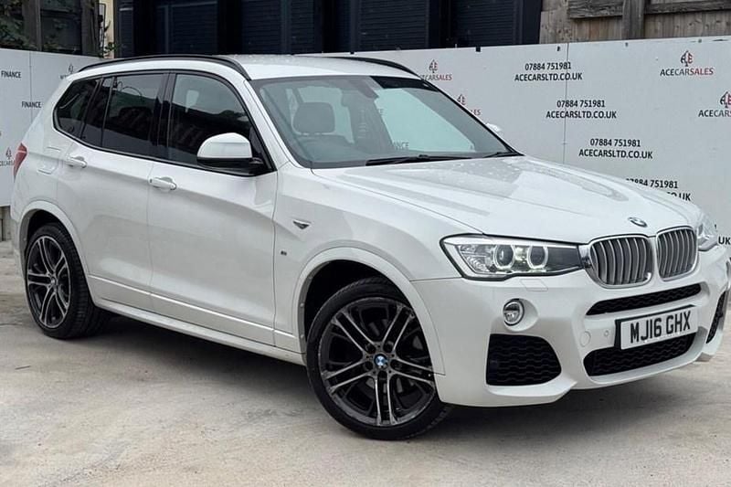 White Used 2016 BMW X3 M Sport SUV | £15,995 (Fair price) - Image 1/1