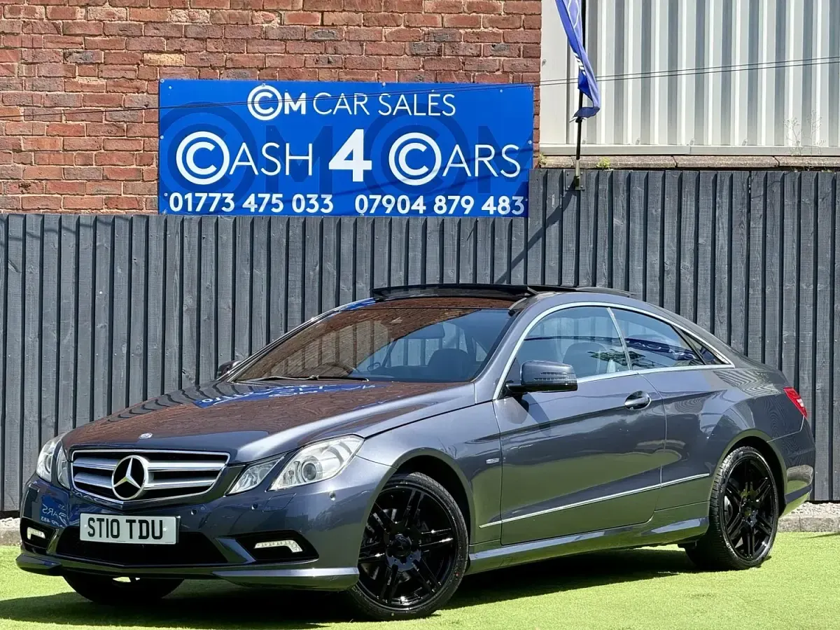 Used Mercedes E350 2010 Grey Coupe