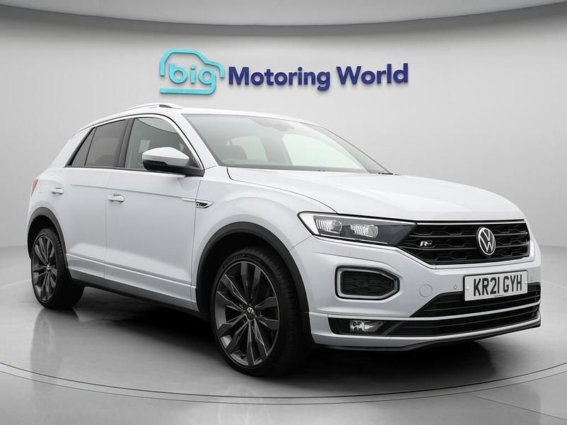 Silver Used 2020 VW T-Roc R-line SUV | £20,600 (Fair price) - Image 1/4