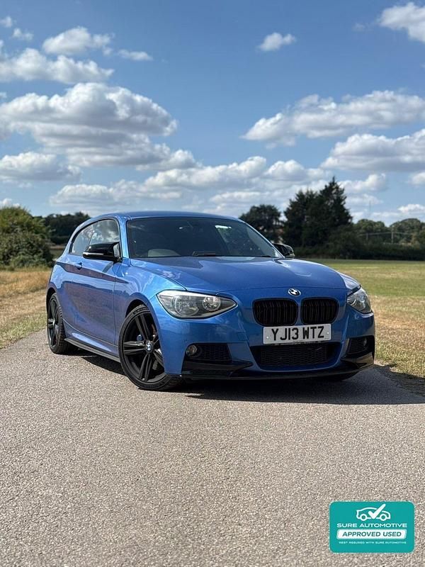 Used BMW 125 M Sport 215 HP (158 kW) 2013 Blue Hatchback